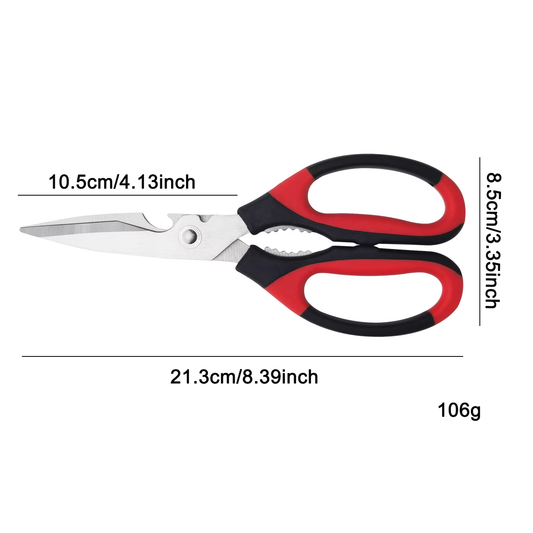 Stainless Steel Kitchen Scissors Multi-Purpose Household Food Scissors