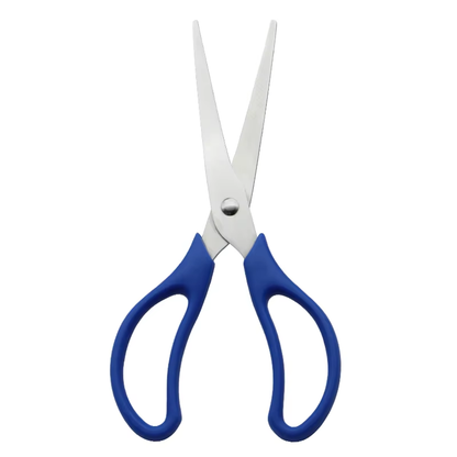 Multipurpose Scissors with Stainless Steel Blades Smooth Edge Comfort-Grip Plastic Handles