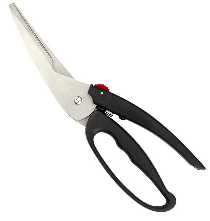 Stainless Steel Heavy Duty Durable Spring Type Poultry Kitchen Scissor