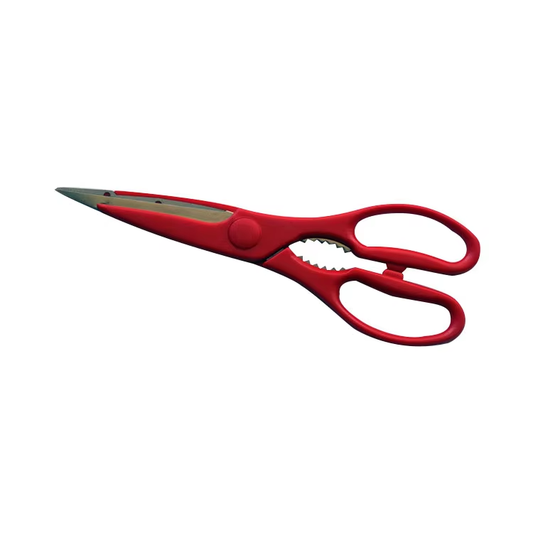 Stainless Steel Serrated Edge Shears for Vegetables Fish Meat Cutting Scissors