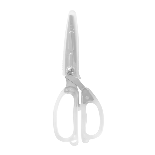 Crystal‑style Household Scissors with Protective Cover