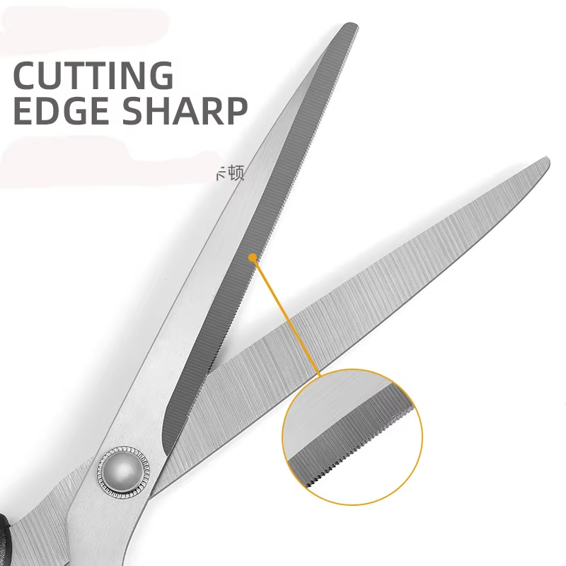 Stainless Steel Kitchen Scissors Heavy-Duty ABS Handle