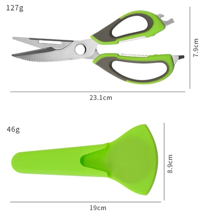 Detachable Magnetic Kitchen Scissors