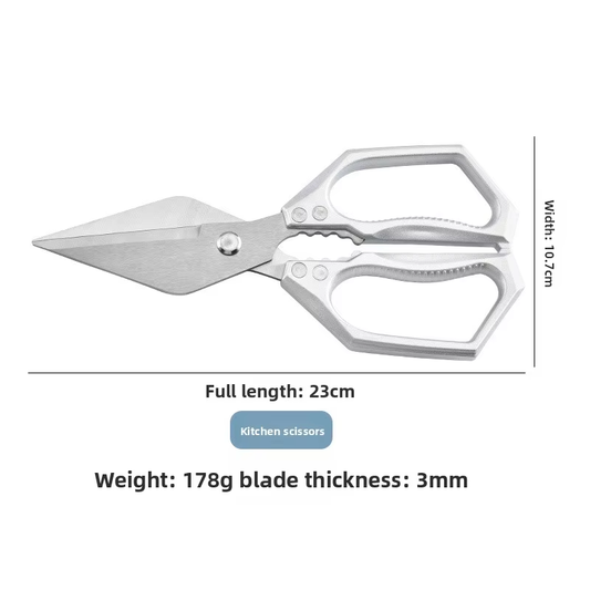 Strong Large Head Bone Kitchen Scissors