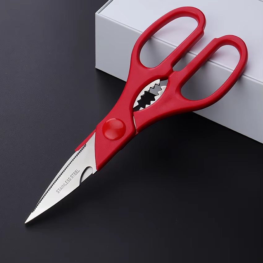 Multi-Purpose Stainless Steel Cutting Meat Chicken Kitchen Scissors
