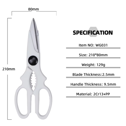 Multifunction Chicken Bone  Kitchen Scissors