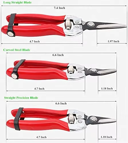 Professional Sharp Bypass Pruning Shears
