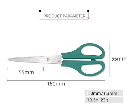 Multi-color DIY Student Children's Stainless Steel Smooth Edge Scissors