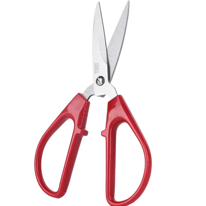 Red Office Scissor Household Sewing Kitchen Scissors