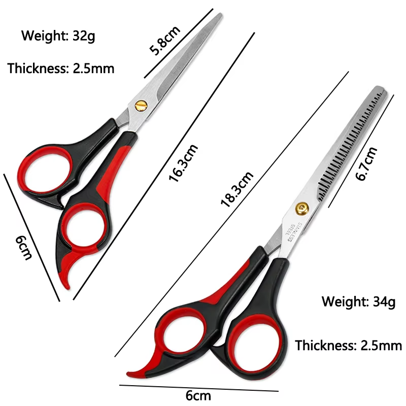 Professional Salon Hairdressing Scissors Flat Teeth Barber Scissor