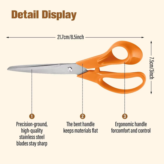 Home Office Stainless Steel Embroidery Scissors for Sewing