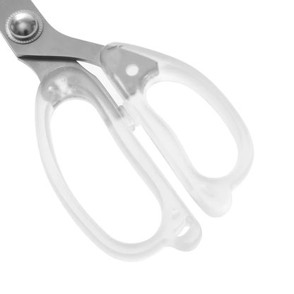 Crystal‑style Household Scissors with Protective Cover