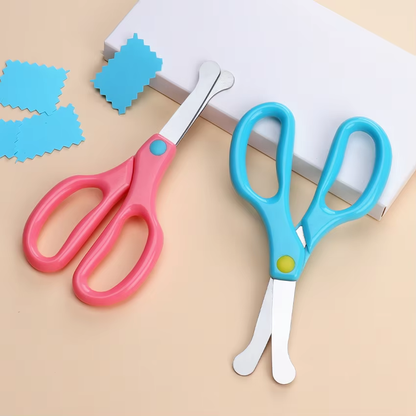 Round Blunt Tip Safety Scissors Suitable for Kids