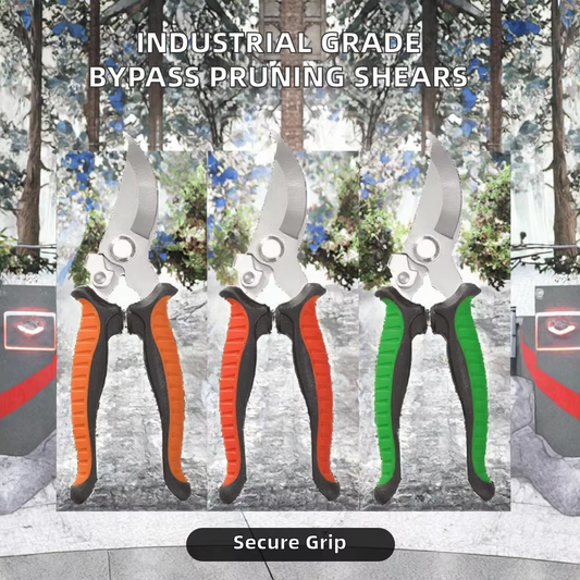 Industrial Grade Stainless Steel Bypass Pruning Shears