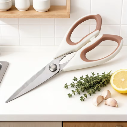 Super Sharp Multifunctional Stainless Steel Kitchen Scissors