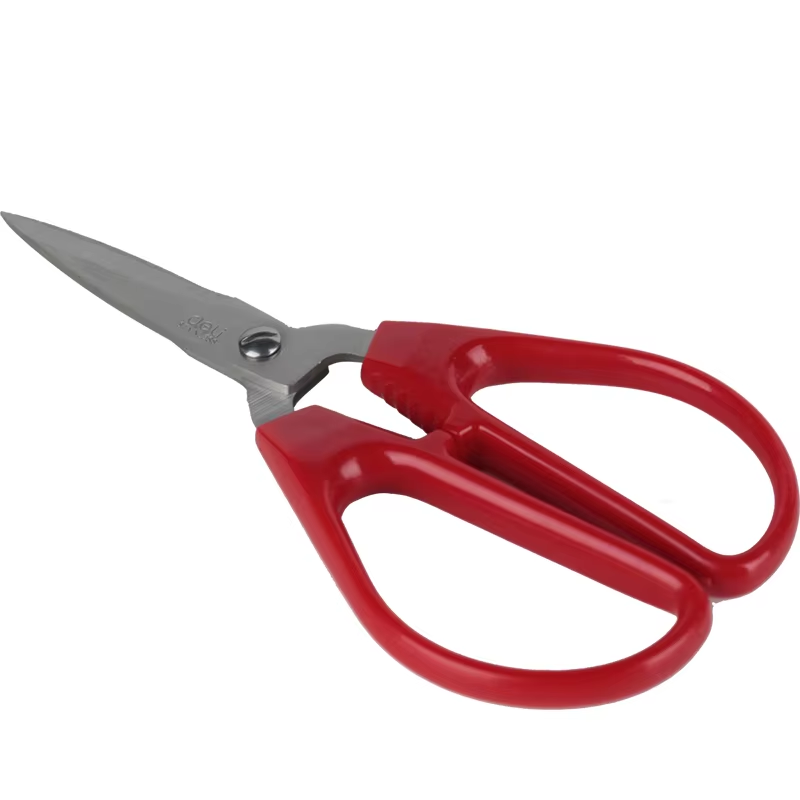 Red Office Scissor Household Sewing Kitchen Scissors