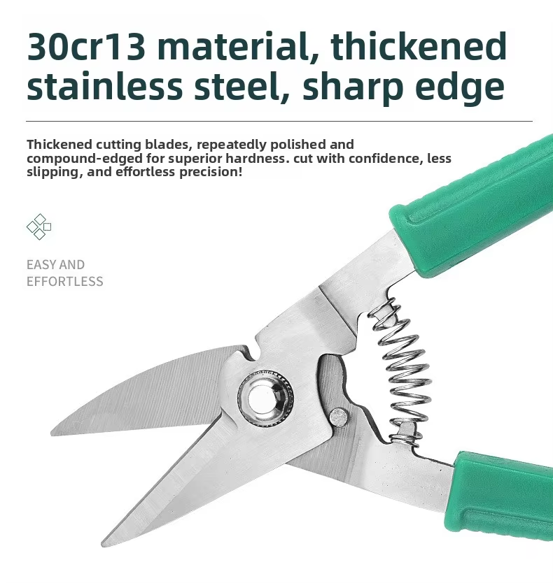 tainless Steel Pruning Shears for Garden and Fruit Tree Branches