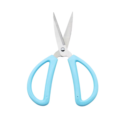 Blue Multifunctional Stainless Steel Home Office Stationery Household Scissors