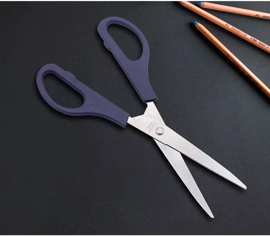 Multi-color DIY Student Children's Stainless Steel Smooth Edge Scissors