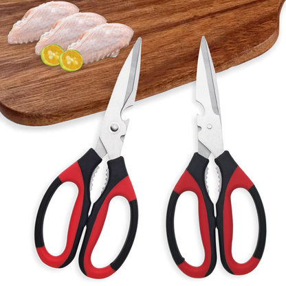 Stainless Steel Kitchen Scissors Multi-Purpose Household Food Scissors
