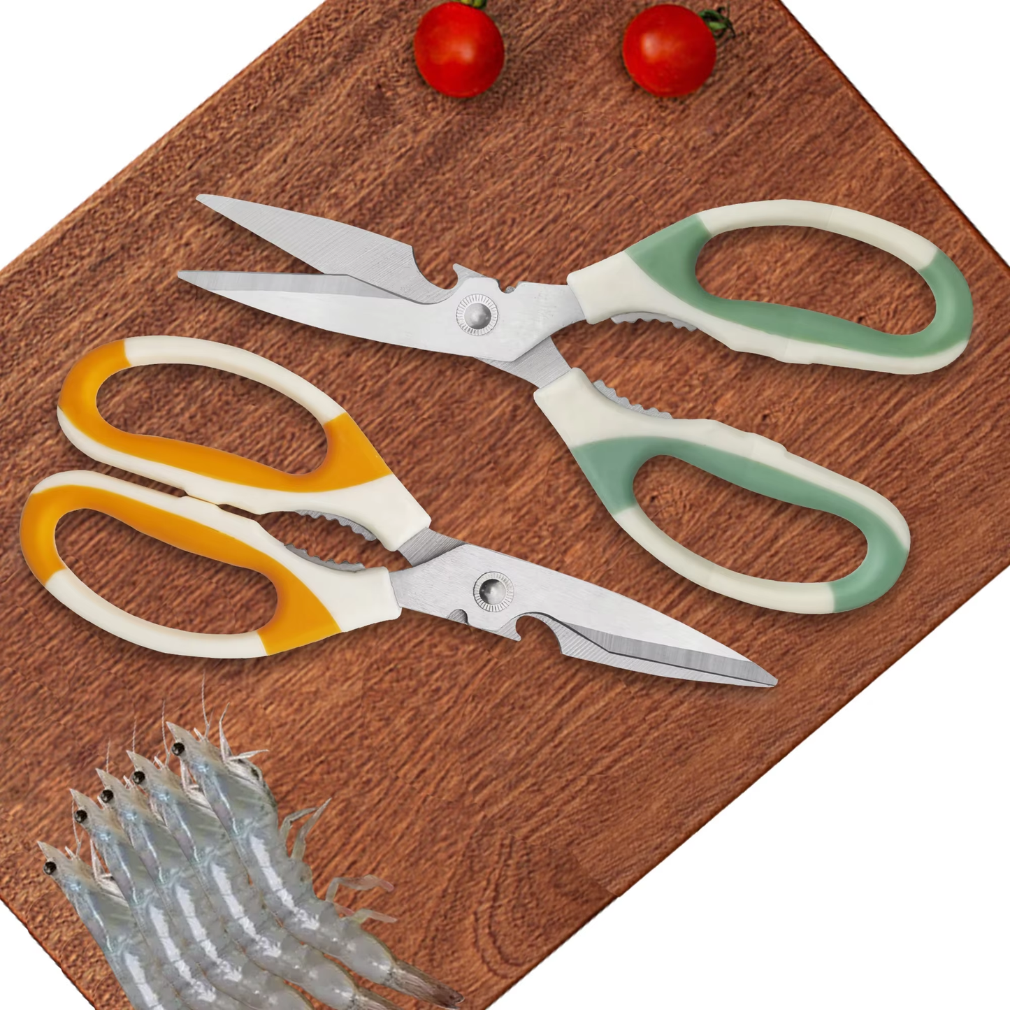 Stainless Steel Kitchen Scissors Multi-Purpose Household Food Scissors